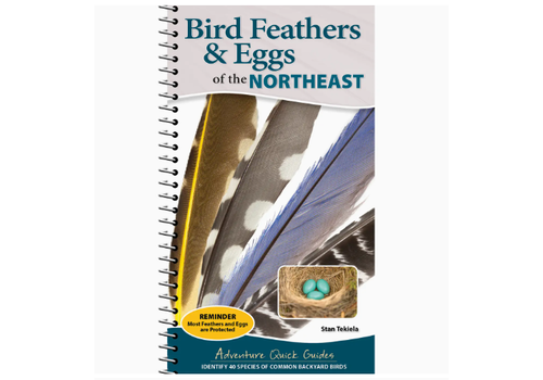  AdventureKEEN Bird Feathers & Eggs of the Northeast Quick Guide 
