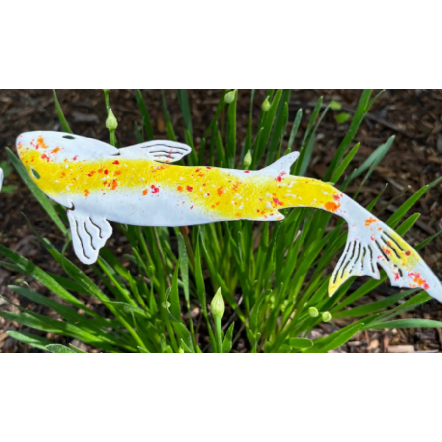 Enamel Koi on Stake