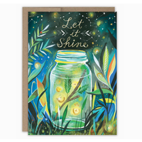 Firefly Jar Birthday Card