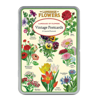 Language of Flowers Postcard Set