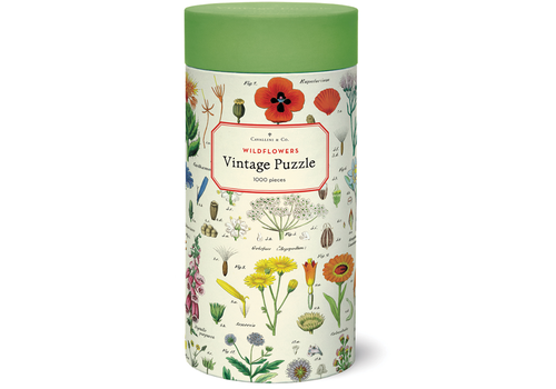  Cavallini Papers & Co Wildflowers Puzzle 1000 PC 