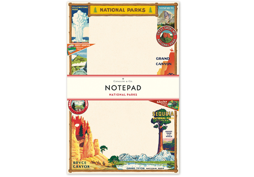  Cavallini Papers & Co National Parks Notepad 