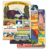 National Parks 3 Mini Notebooks