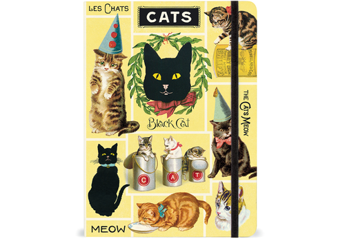  Cavallini Papers & Co Cats Large Notebook 