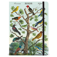 Birds on a Tree Large Notebook
