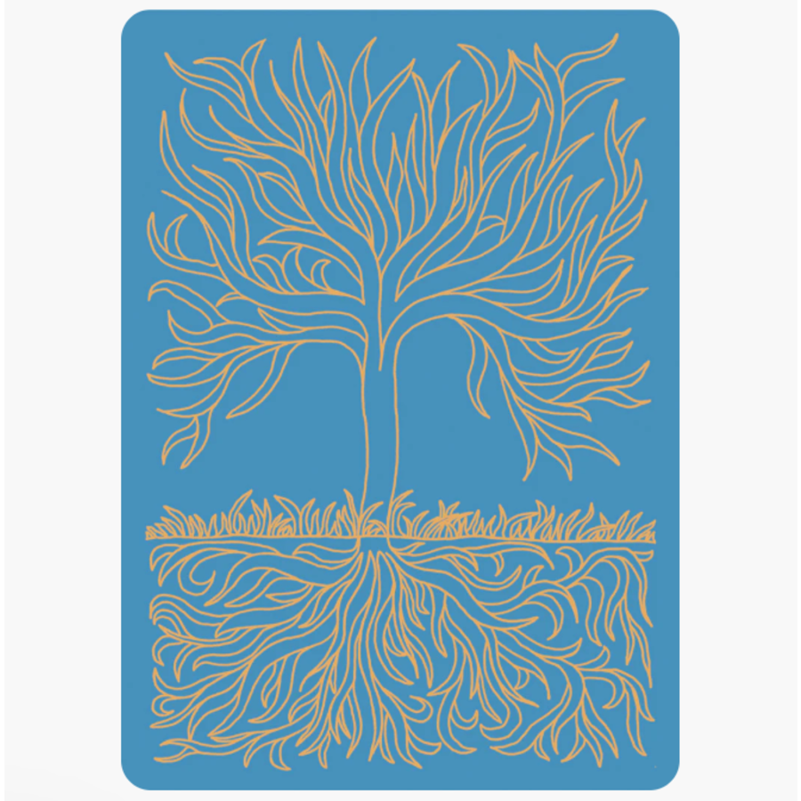 Shine Tree Blank Card
