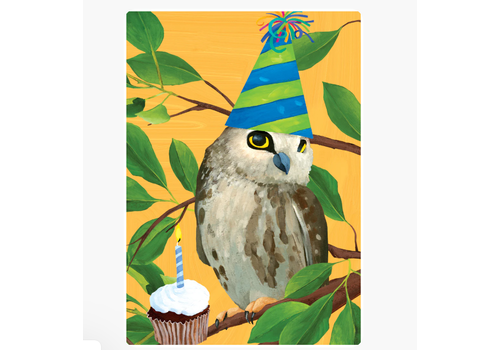  Allport Editions Hoot Owl Birthday Card 