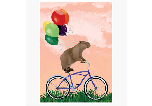  Allport Editions Capybara Birthday Card 
