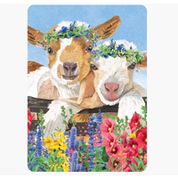 2 Goats Birthday Card