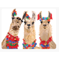 Fa-la-la-la llama Boxed Cards