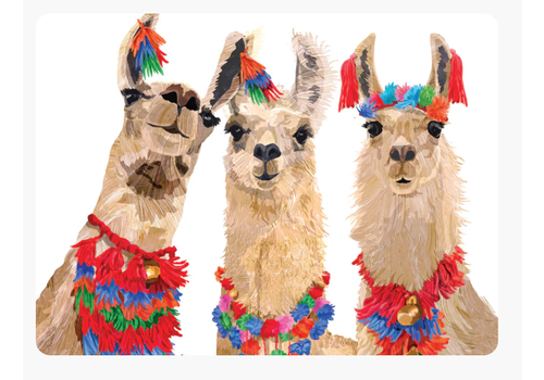 Allport Editions Fa-la-la-la llama Boxed Cards 