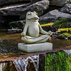 Campania International Mini Zen Frog Cast Stone Statue