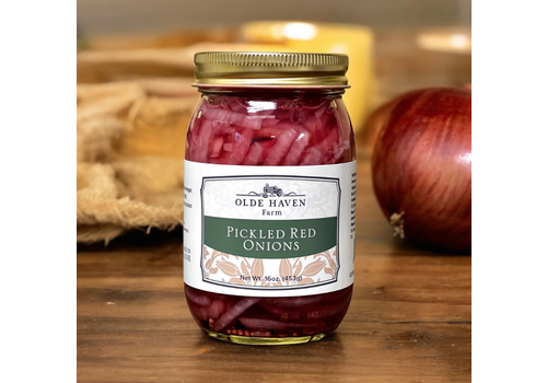 Olde Haven Farm Pickled Red Onions 