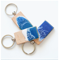 Driftwood / Resin Keychain