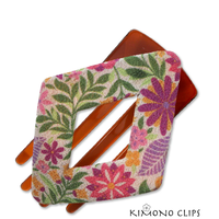 Large Diamond Clip Kimono