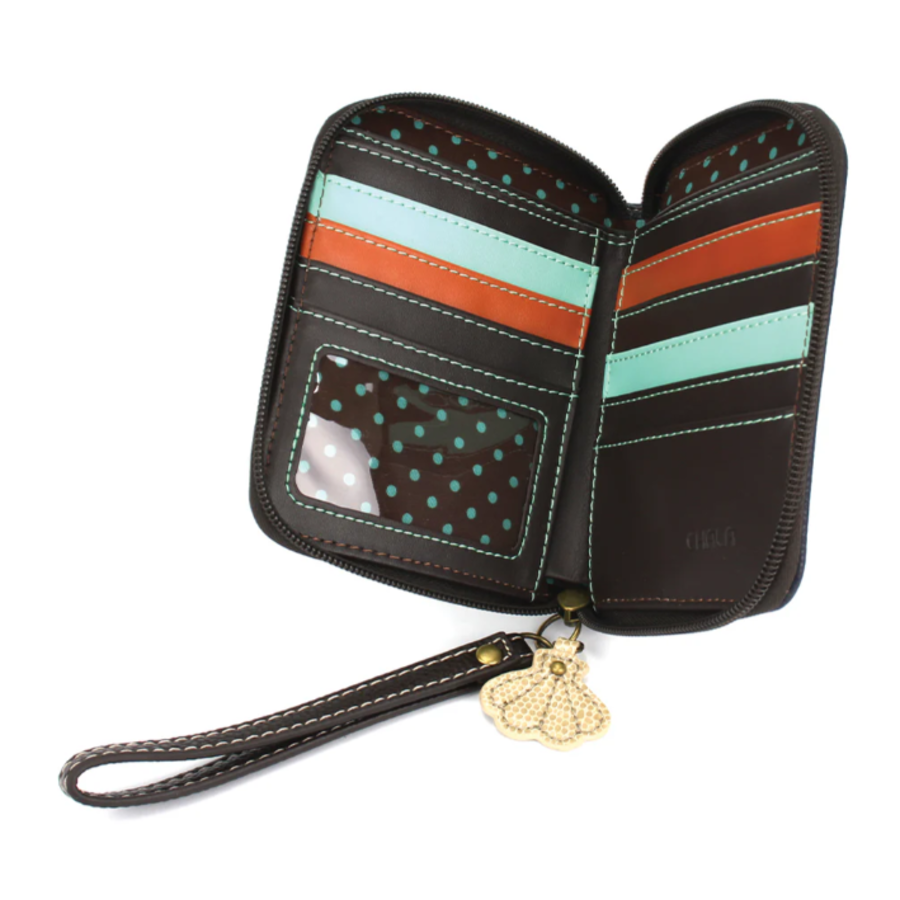 Zip Around Wallet Flip Flops