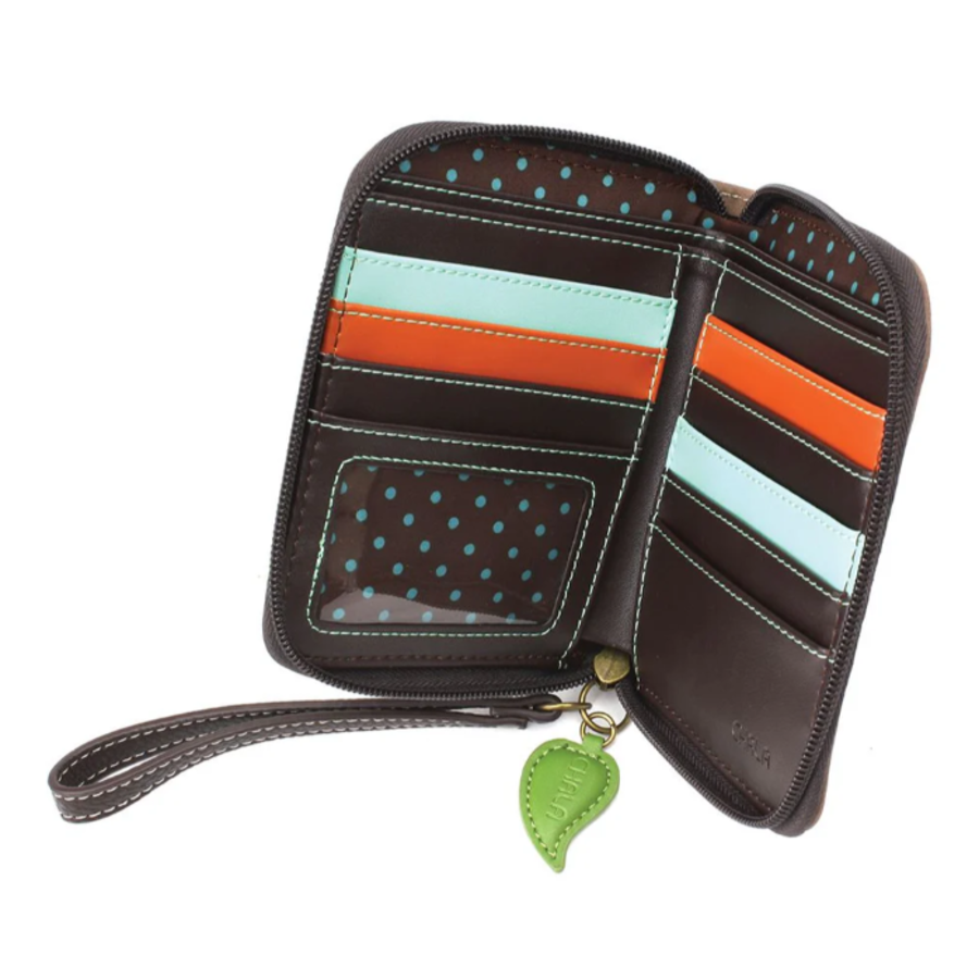 Zip Around Wallet Sunflower