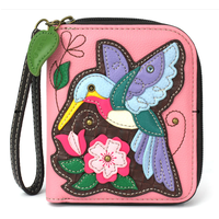 Zip Around Wallet Hummingbird
