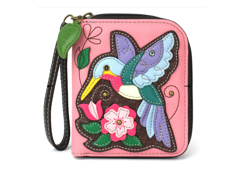  Chala Handbags Zip Around Wallet Hummingbird 