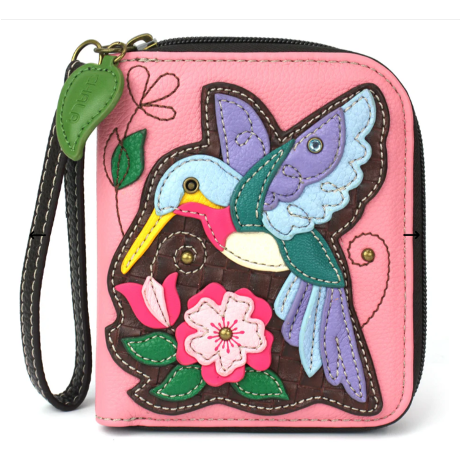 Zip Around Wallet Hummingbird