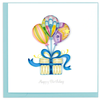 Quilling Cards Balloon Surprise Birthday Quill Card