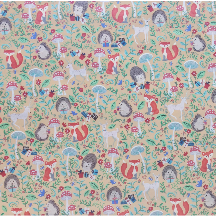 Krafty Fox Wrapping Paper