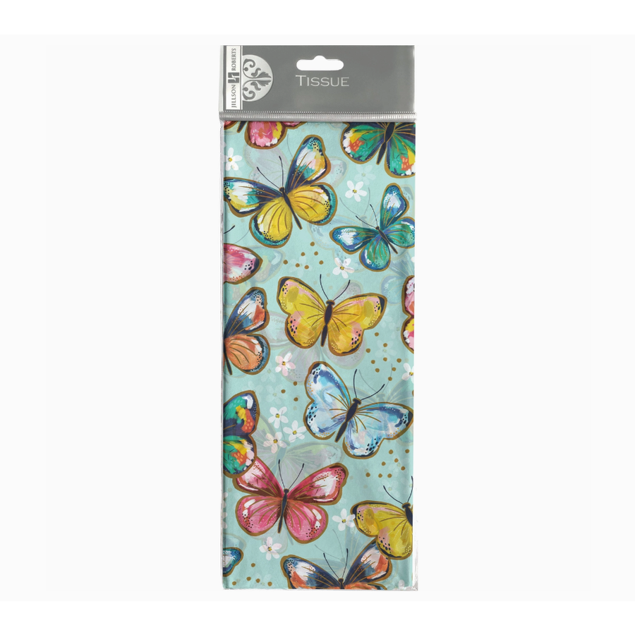 Colorful Butterflies Tissue