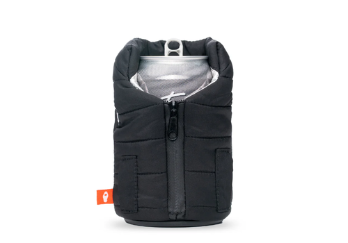  Puffin Coolers Puffy Vest Beverage Sleeve - Black 
