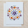 Petal People Press Mandala Card Petal People Press Mandala Card