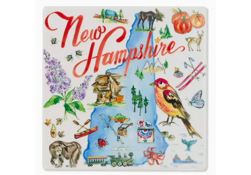  Boston International NH State Collection Ceramic Coaster 