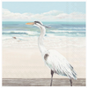 Boston International Paper Cocktail Napkins Egret on the Beach