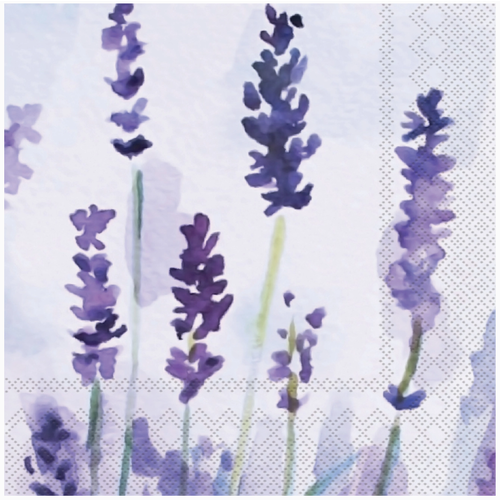  Boston International Paper Cocktail Napkins Lavender 