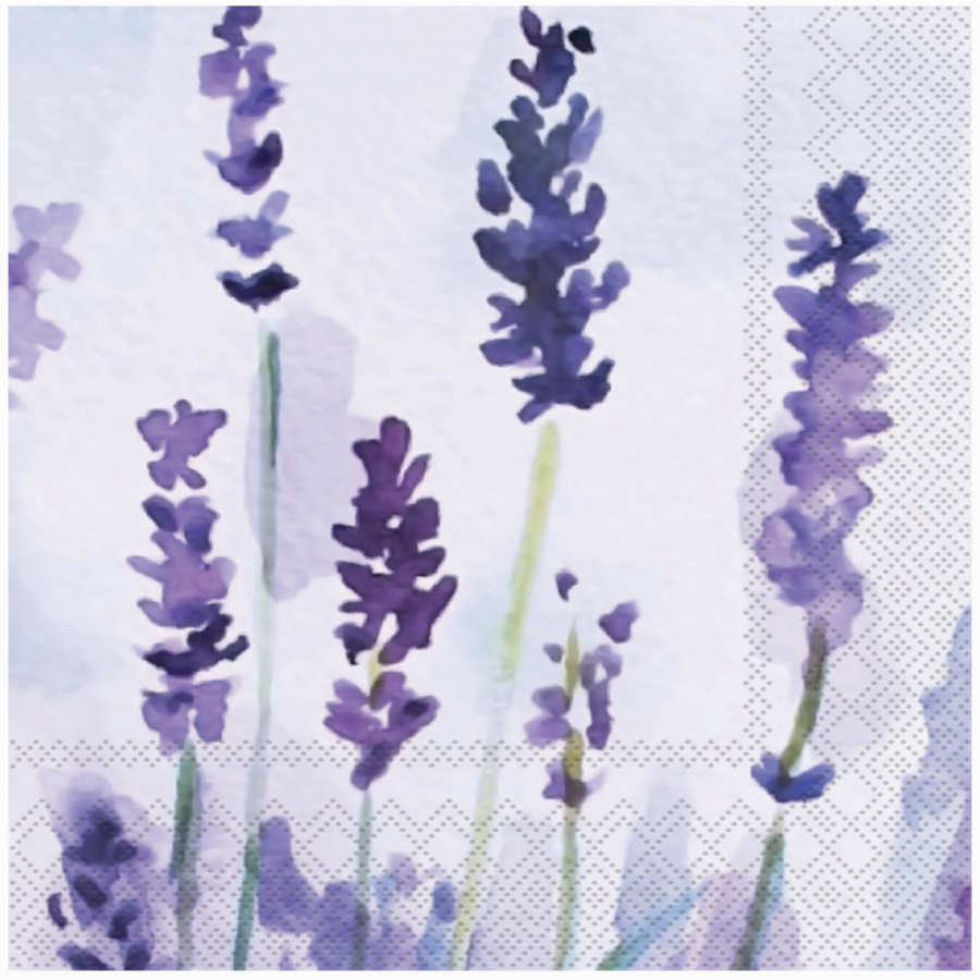 Paper Cocktail Napkins Lavender