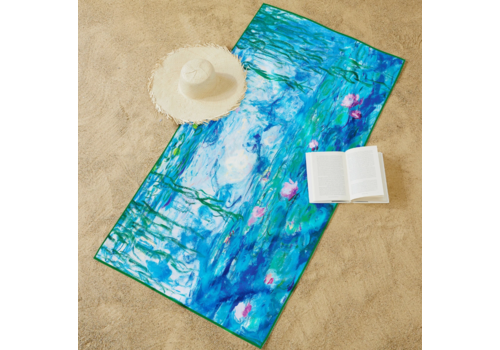  Raincaper Monet "Nympheas" Beach Towel 