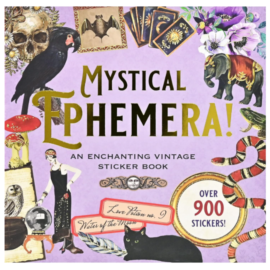 Mystical Ephemera! An Enchanting Vintage Sticker Book