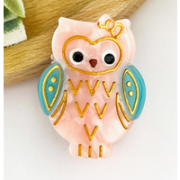 Mini Owl Claw Clip