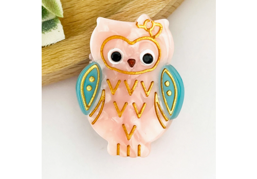  TheDivaSoap Mini Owl Claw Clip 