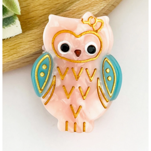  TheDivaSoap Mini Owl Claw Clip 