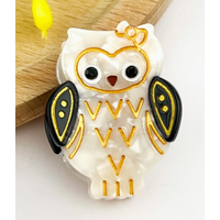 Mini Owl Claw Clip