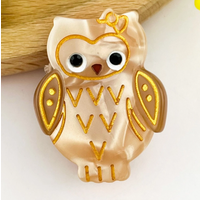 Mini Owl Claw Clip