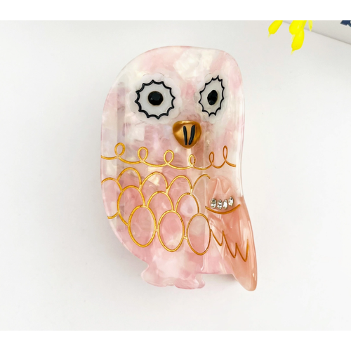  TheDivaSoap Owl Claw Clip Large 