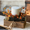 Ruskin Bittersweet Candle Ring 8"