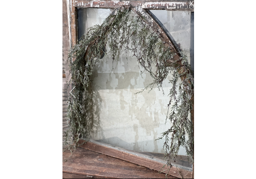  6' Weeping Cedar Garland 