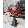 13"  Berry Bush Orange Mix