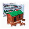 Roy Toy 1930's Original Camp Log Building Set