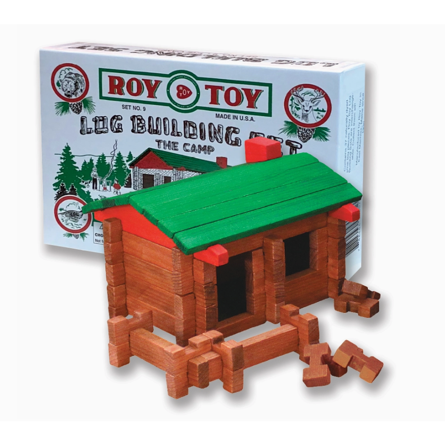 1930's Original Camp Log Building Set