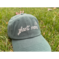 Plant Mom Hat Green