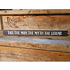 Sincere Surroundings 16" Wooden Sign Dad Myth