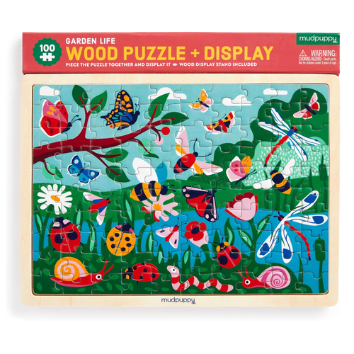  Garden Life 100 Piece Wood Puzzle 