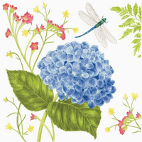 Flour Sack Towel Hydrangea